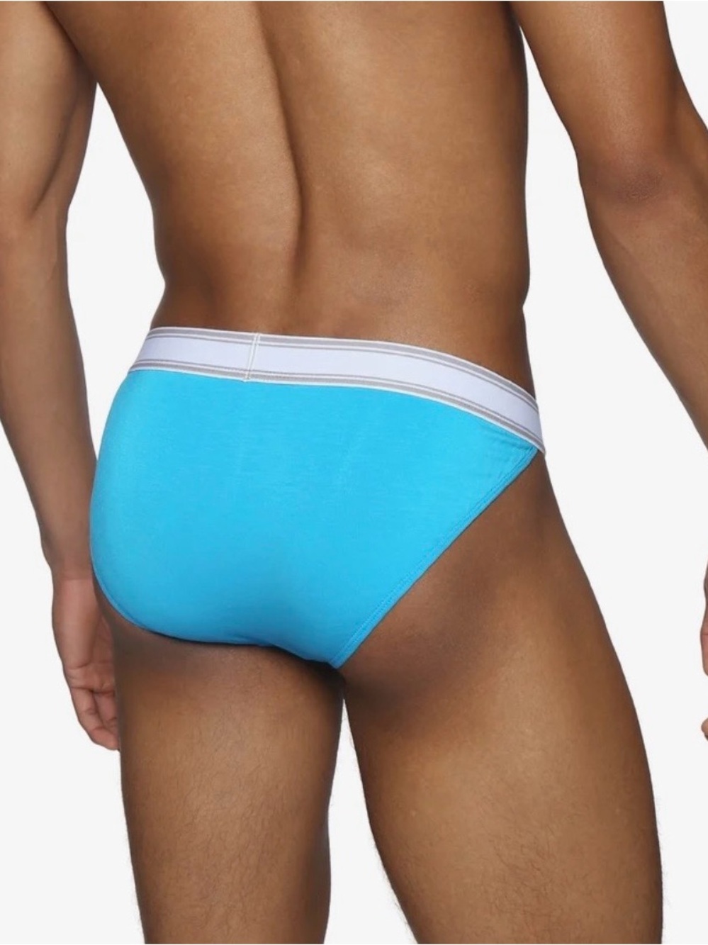 parke & ronen Men’s Bright Blue  Briefs - Picture 4 of 5